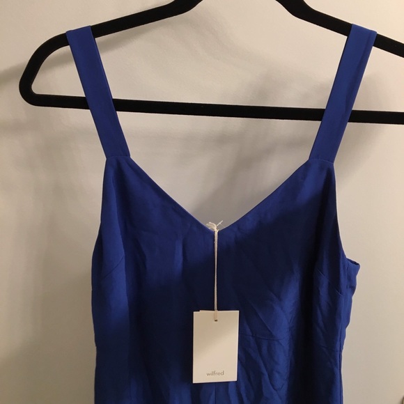 Aritzia Wilfred blue long dress - Picture 1 of 6